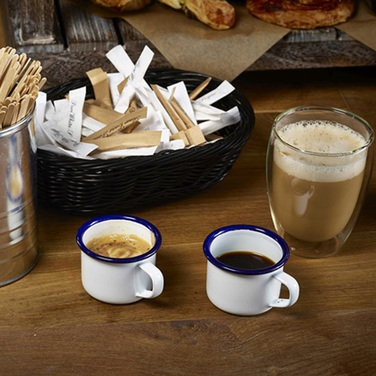 Кружка эмалированная для эспрессо, 120 мл, GenWare