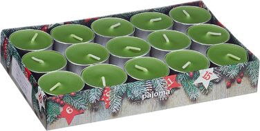 Ароматичних чайних свічок 3x30 шт. ароматичні свічки багато ароматів на вибір висота 1,5 см, Ø 3,5 см (Адвентська магія, 3 x 30 шт. у упаковці), 90