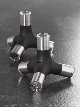 Млин для солі, перцю та спецій 4в1 магнітний Giant AdHoc