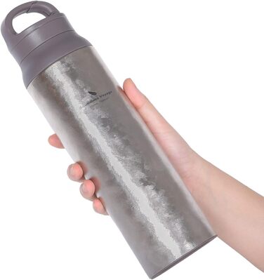 Титанова пляшка для води 800 мл. iBasingo