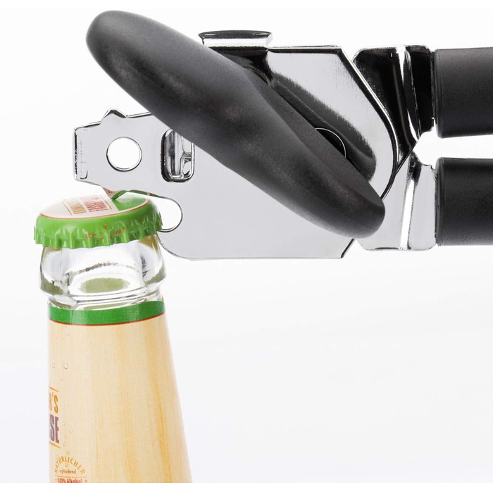 Плоскогубці Westmark Консервний нож з підйомником капсули та кришки, довжина 22 см, сталь/пластик, чорний/червоний, 29412260 (галантний)