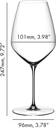 Бокал для красного вина 0,72 л, набор 2 предмета, Veloce Riedel