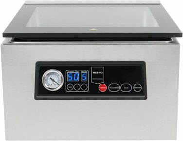 Професійний камерний вакуумний пакувальник 37,2 x 44,3 x 24,9 см, 70 л/хв GVS1200 METRO