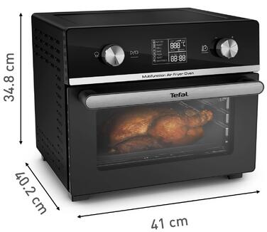 Tefal Мультипіч EasyFry Oven Multifunctional, 1800Вт, механічне керув., пластик, чорний