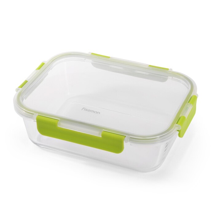 Контейнер з кришкою Fissman 22x16х7 см / 1400 мл (6496)