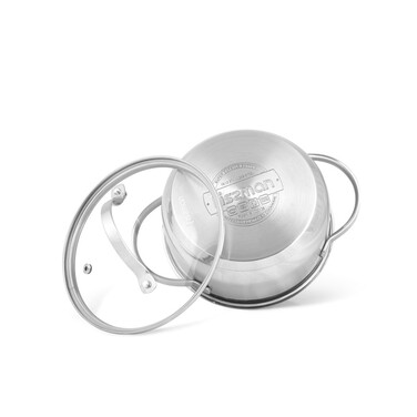 Кастрюля со стеклянной крышкой 16 см 1,5л LUMINOSA Fissman