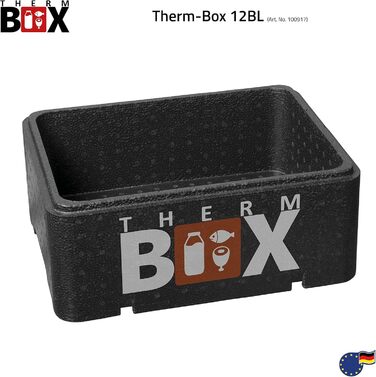 Термобокс 12 л ізольований 36x26x13 см, пінопласт THERM BOX
