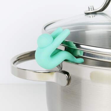 Подставка для ложки Fissman 5x4 см аквамарин (8862)