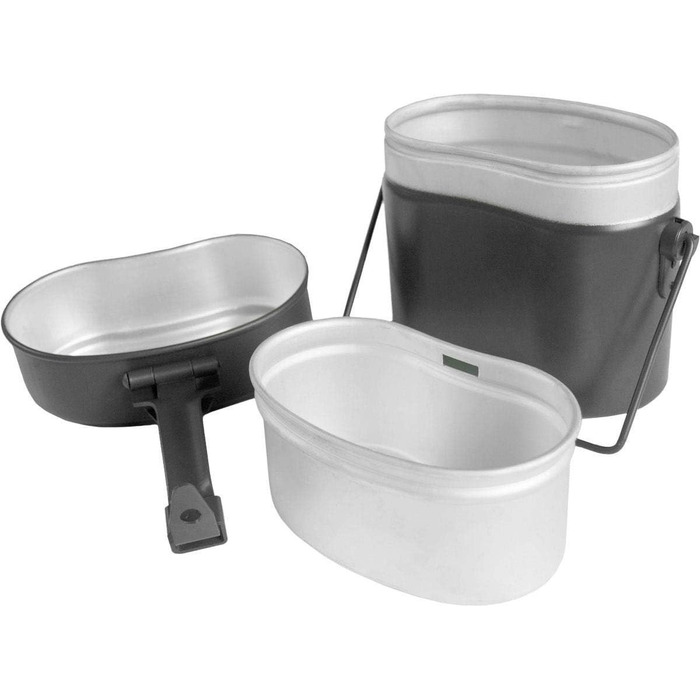 Військовий казанок Original Bundeswehr, чорний Normani