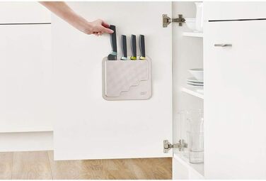 Набір ножів, 4 предмети в настінному корпусі, опал DoorStore Elevate Joseph Joseph