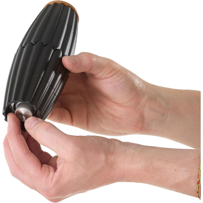 Мельница для перца и соли двойная магнитная, черная MagTwo AdHoc