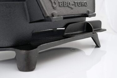 Чавунна каструля-гриль з решіткою для гриля 50 x 25 x 23 см BBQ-Toro