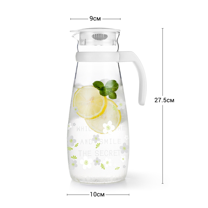 Глечик для напоїв з фільтром 1700 мл Fissman