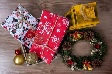 Набір з 2 різдвяних кухонних рушників 70 x 50 см Homy Textiles