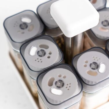 Стійка для спецій із 8 баночками для спецій Coninx