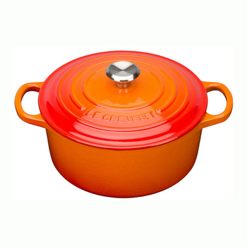Каструля / жаровня з кришкою 28 см, помаранчевий Le Creuset