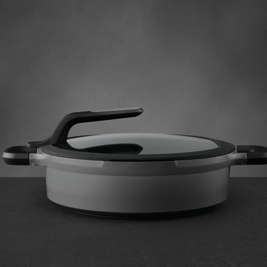 Сотейник с антипригарным покрытием BergHOFF STAY COOL, с 2-мя ручками, серый, диам. 28 см, 4,6 л