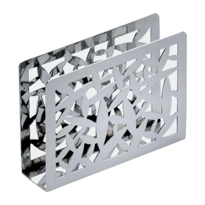 Держатель для салфеток 12х8,5х3 см металлик Cactus Alessi