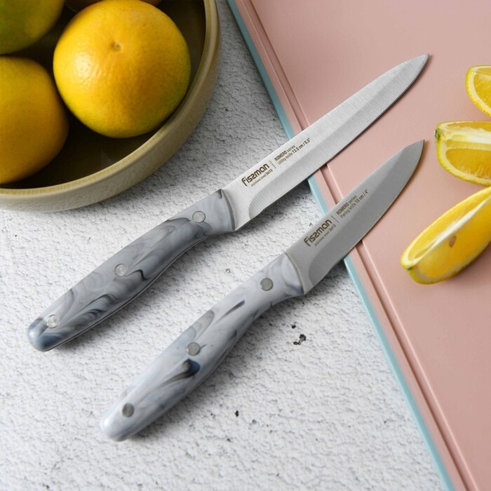 Набір ножів Fissman 3 пр. ROMERO 3CR13 сталь (2702)