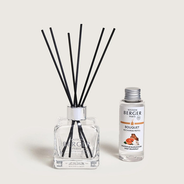 Диффузор Maison Berger Paris ICE CUBE, 180 мл + Наполнитель с ароматом SWEET GRAPEFRUIT, 100 мл