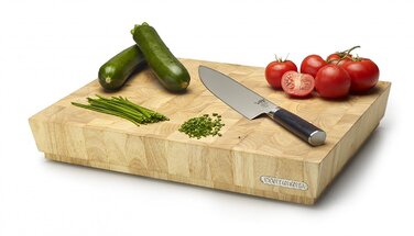 Обробна дошка велика, каучукове дерево 48 х 36 см Continenta