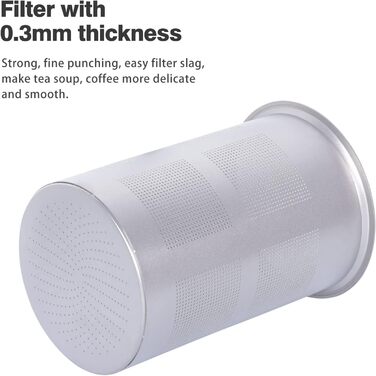 Мл Титановые чайники Чашки Набор с заварочным устройством для рассыпного чая Светлый чайник На открытом воздухе Кемпинг Дорожный чайник Чайный сервиз Пикник Пешие прогулки Сад Офис Домашняя чайная посуда для 4 человек Ti3117D (Ti3116D-380 мл Чайник титано