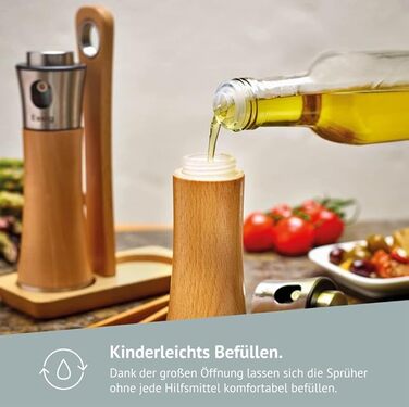 Розпилювач оцту та олії 2 предмети 90 мл Diemker