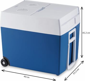 Електричний автохолодильники на колесах 48 л 48 Вт Mobicool