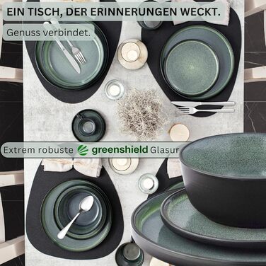 Кам&39яні миски для пасти 6 предметів, набір мисок для пасти на 6 осіб, набір мисок можна мити в посудомийній машині та використовувати в мікрохвильовій печі, велика багатофункціональна миска темно-сірого кольору 750 мл VALUE COLLECTION (Мальме, набір пос