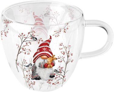 Чашка в зимнем пейзаже для горячих напитков 200 мл Ambiente