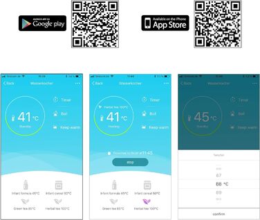 Електрочайник 1,5 л з керуванням по Wi-Fi 1167 G ProfiCook