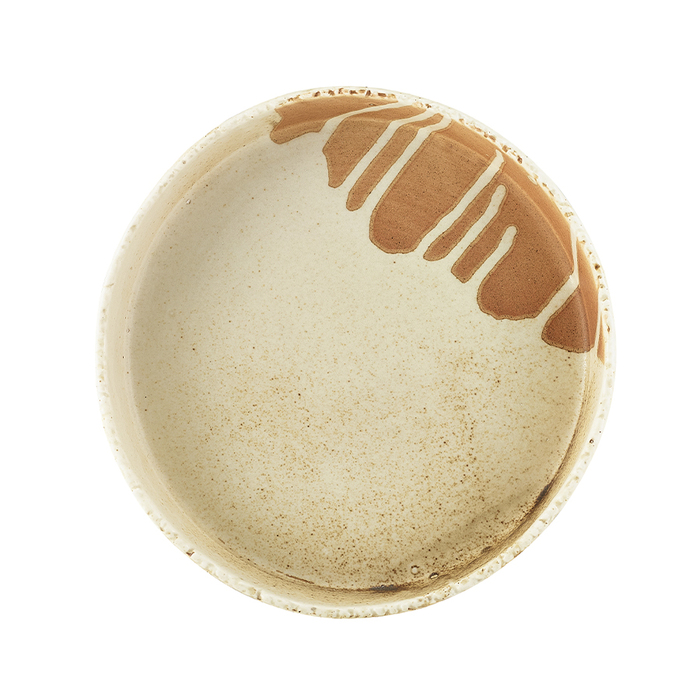 Миска плоская круглая 20.5 см, 820 мл, Terra Porcelain Roko Sand, GenWare