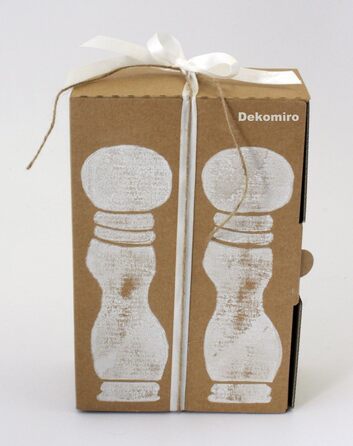 Ручний млин для перцю Peugeot Paris, регулювання помелу u'Select, висота 22 см, дерево, чорний, 23720 22 см Чорний лакований