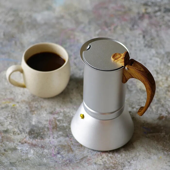 Гейзерная кофеварка Fissman 300 мл алюминий (3330)