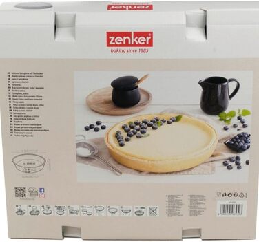 Конічна пружинна форма 32 см ЧОРНИЙ МЕТАЛІК, Форма для випічки з плоским дном, Форма для торта з високоякісним антипригарним покриттям, (Колір Чорний), Кількість Одинарна, 6530