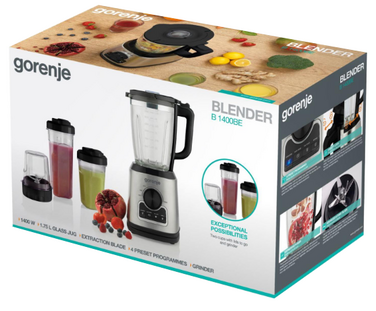 Стаціонарний блендер Gorenje B1400BE (7032550)