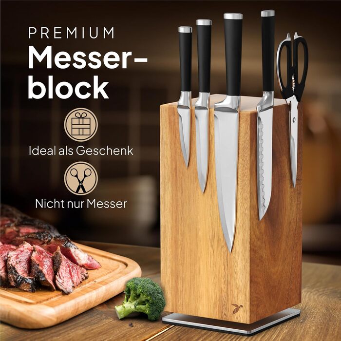 Блок для ножів, що обертається на 360 градусів Mahona