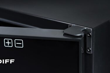 Винний холодильник до 12 пляшок чорний CLIMADIFF