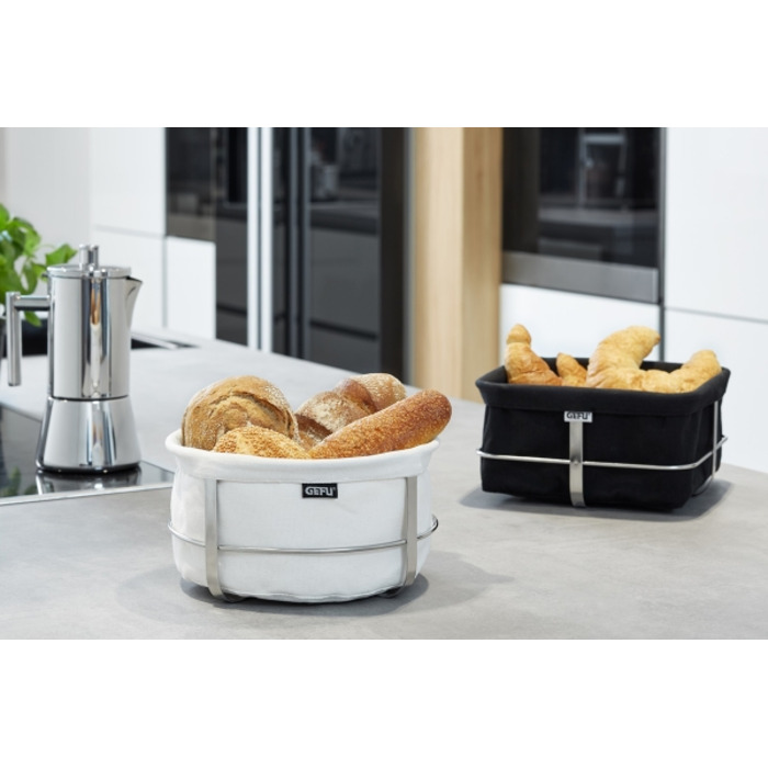 Хлебница угловая черная Gefu