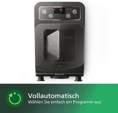 Повністю автоматична макаронна машина потужністю 200 Вт з функцією зважування та 8 формувальними дисками Philips
