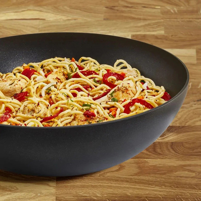 Tefal Сковорода Вок Ресурс, 28см, Алюминий, Бакелит, Коричневый