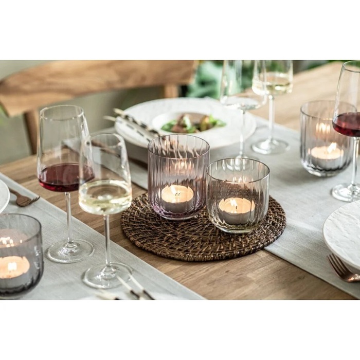 Свічник 10 см сіро-коричневий Dialogue Zwiesel Glas