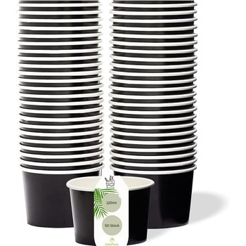 Набір паперові стаканчики для морозива 50 шт. 120 мл DeinPack