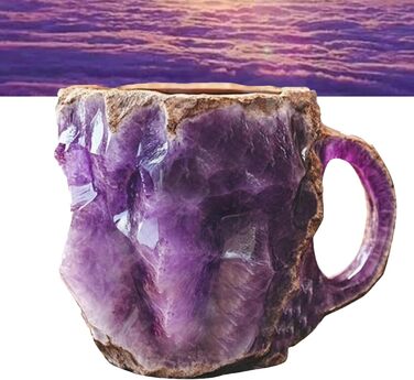 Кавова чашка з мінерального кристалу ZANWANXIN