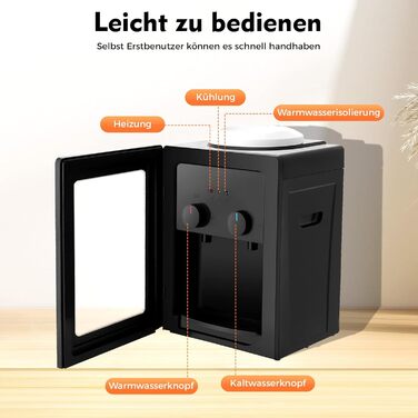 Електричний кулер для води 550 Вт Charocean