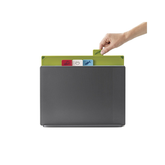 Набір обробних дощок сірий Index Large Joseph Joseph