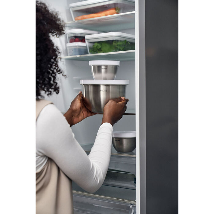 Миска з вакуумною кришкою 24 см, нержавіюча сталь Fresh & Save Zwilling
