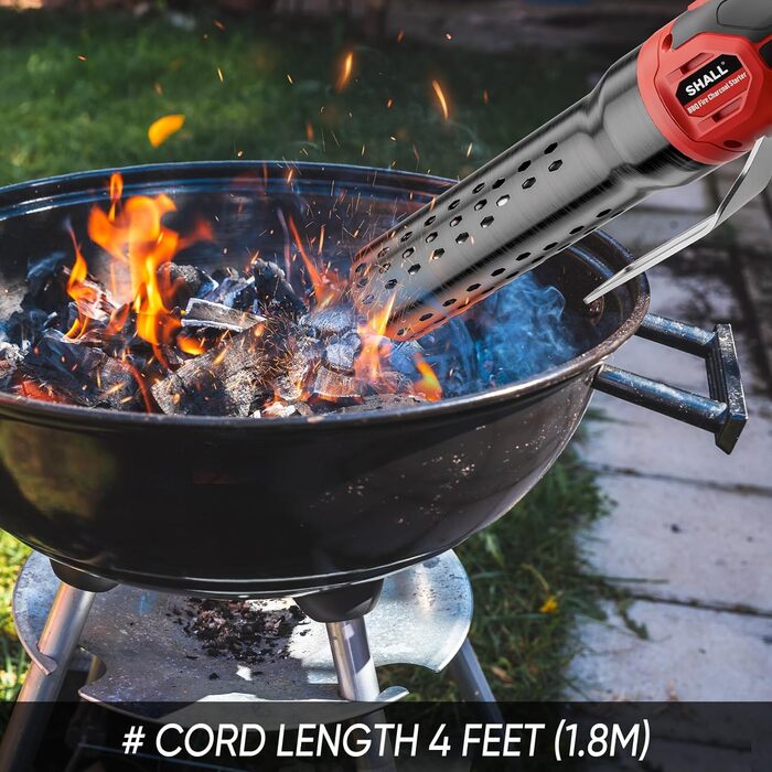 Розпалювач для вугілля 1850 Вт Shall