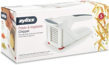 Нарезка картофеля фри Zyliss E910025, белая, нарезка картофеля фри и овощей, гарантия 5 лет