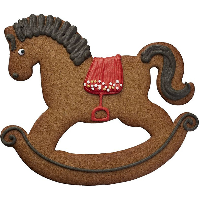 Форма для печива у вигляді конячки-гойдалки, 12 см, RBV Birkmann